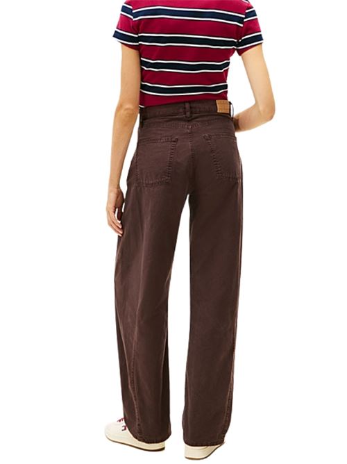 Pantalone barrel a vita media Tommy Jeans | DW0DW22073GW1